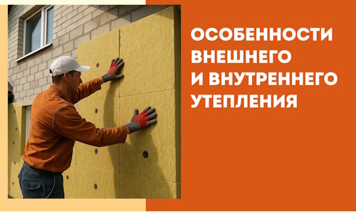 Какие особенности внешнего и внутреннего утепления в Тулуне